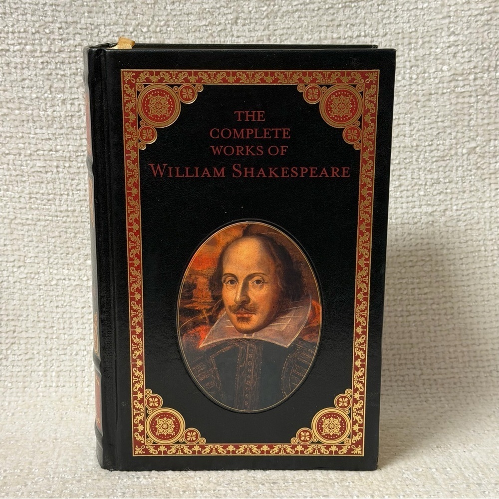 Complete Works of WILLIAM SHAKESPEARE 1994 leather hardcover classic